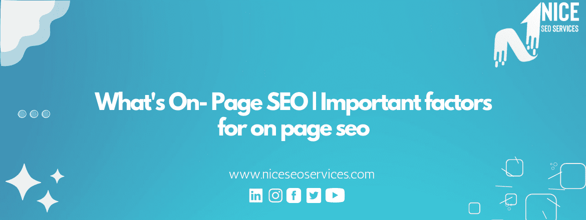 What is On Page SEO importance factors to consider