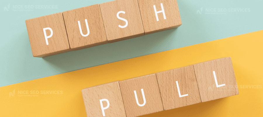 Marketing Method push and pull method