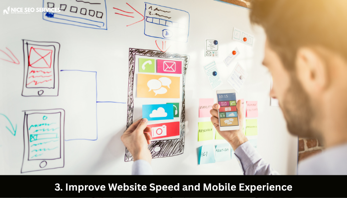 3. Improve Website Speed and Mobile Experience