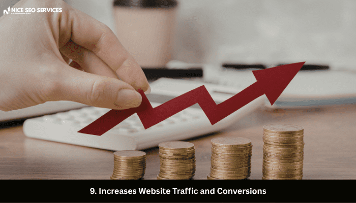 9. Increases Website Traffic and Conversions