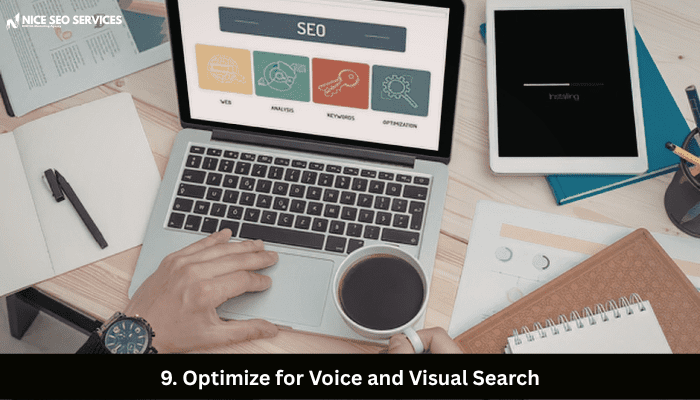 9. Optimize for Voice and Visual Search