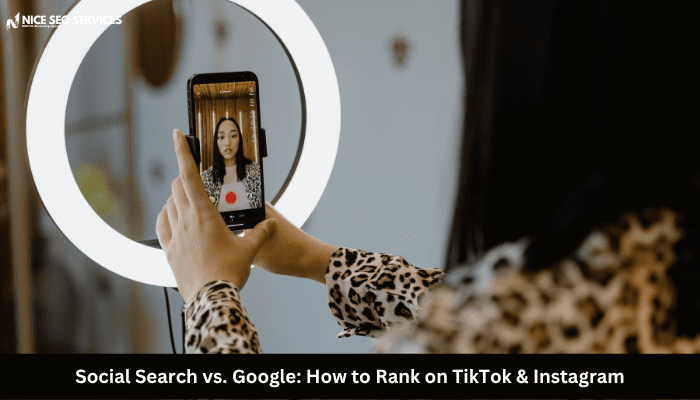 Social Search vs. Google: How to Rank on TikTok & Instagram